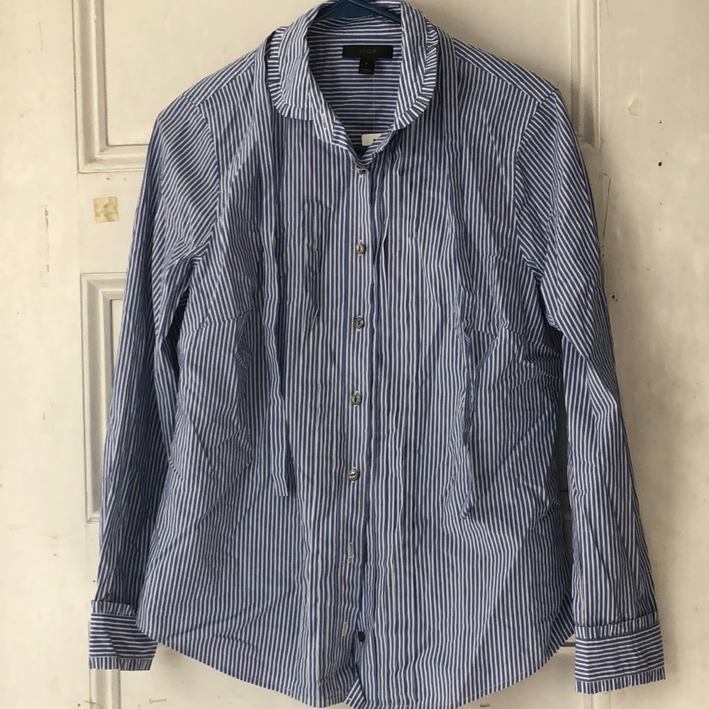 Jcrew striped button down